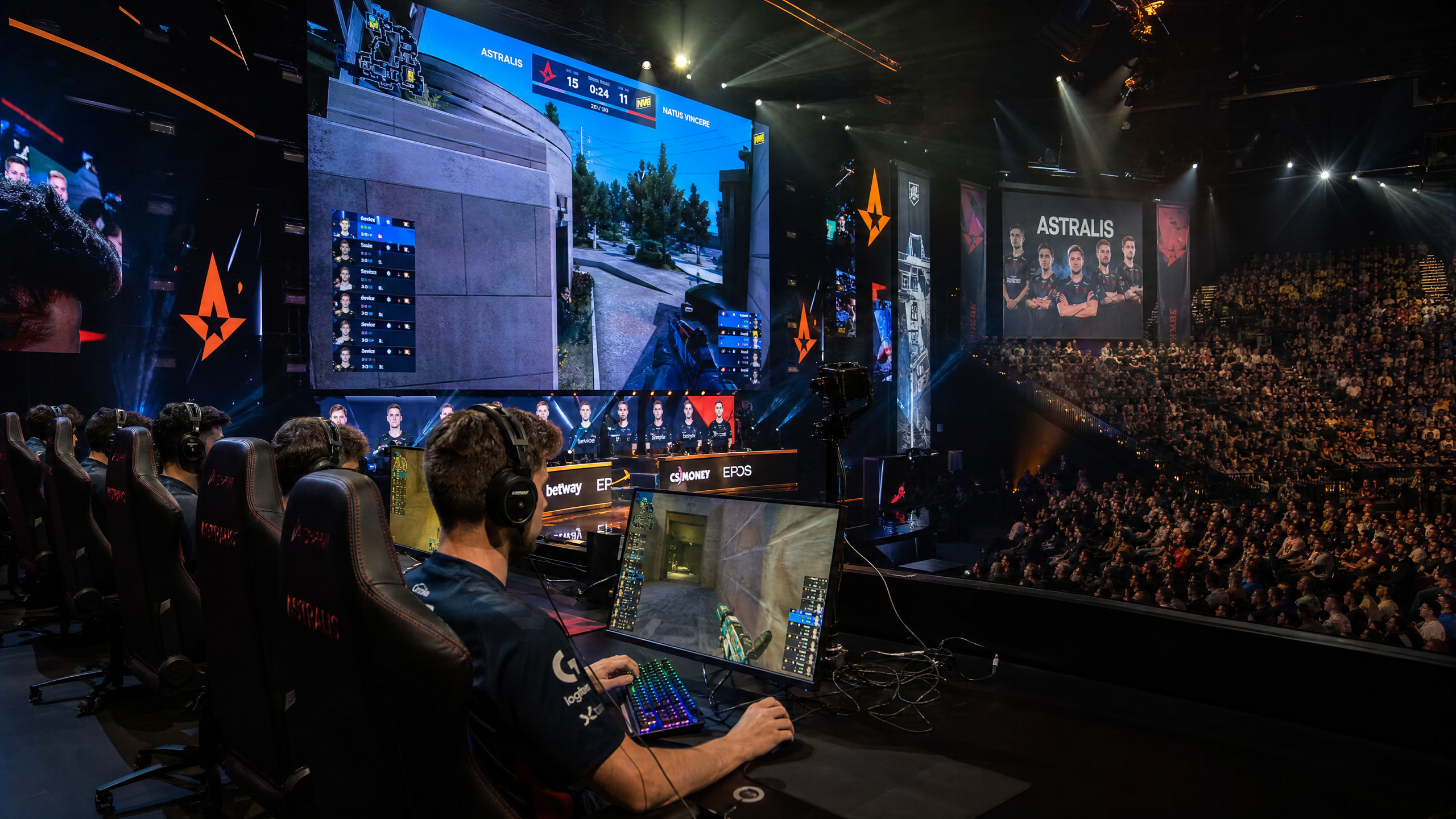 Esports Tournament Stage